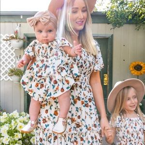 NWOT Ivy City Co baby sweet Caroline dress with bloomers